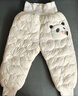 巴拉巴拉童装宝宝羽绒裤高腰护肚长裤男女童2025冬装保暖裤子208425108208 实拍图