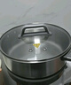 美的（Midea）0涂层电火锅不锈钢超薄速沸火锅专用锅分体可拆电热锅多功能锅6.5L电煮锅多用途锅HGS30G1 实拍图