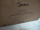 美的（Midea）电火锅 火锅专用锅四六鸳鸯锅电锅一体多功能锅家用电煮锅火锅锅分区控温HGC402818 8L 实拍图