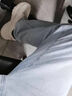 衣然呈品宽松牛仔裤男春秋款宽松直筒阔腿潮牌港风简约休闲百搭长裤子男士 蓝色【皮带款】 2XL 【建议140-155斤】 实拍图