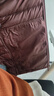 优衣库男装高级轻型羽绒茄克羽绒服外套休闲夹克470067 19 酒红色 S /165/84A 实拍图