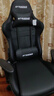 GTRACING电竞椅家用电脑椅子沙发椅可躺人体工学椅老板椅游戏椅学习会议椅 PU皮+4级气压杆+腰部按摩(黑色) 实拍图