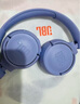 JBLTUNE520BT头戴式蓝牙无线耳机 通话降噪耳机耳麦 手机电脑笔记本耳机 紫色 实拍图