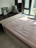 无印良品A类全棉床笠 纯棉床笠单件床垫保护罩全包防尘套 豆沙1.5米 实拍图