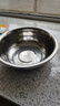 维艾（Newair）不锈钢盆大号和面盆特大脸盆加厚盆子揉面家用大盆厨房洗菜盆面盆 实拍图