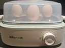 小熊（Bear）煮蛋器 蒸蛋器 双层家用迷你蒸锅小型2-3人用 早餐神器 鸡蛋羹自动断电 ZDQ-E12N1 实拍图