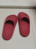 朴西香蕉船情侣凉拖鞋女浴室不易滑室内居家四季拖鞋男 红色 35-36 实拍图