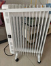 美的（Midea）【白玉】取暖器/电暖器/电暖气家用/烤火炉/13片大面积/电热油汀/油酊/电热器/电热取暖器HYX22N 实拍图