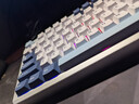 LEOBOG Hi8SE铝坨坨客制化无线蓝牙三模机械键盘Gasket结构75配列 阳极-水墨黑-PP定位地【星矢轴】 实拍图