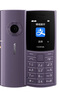 诺基亚（NOKIA）新110 4G 移动联通电信全网通 老人老年直板按键手机 双卡双待 学生备用机 移动支付 紫色 实拍图