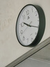 POWER霸王挂钟表客厅经典简约挂墙免打孔时钟石英钟30cm黑239518B3 实拍图