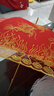 左都（ZUODU）加大长柄婚伞红色伞结婚新娘雨伞双层刺绣伴娘伞喜伞嫁娶结婚礼物 实拍图