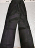 nasawassup三防暴雨级防水冲锋裤男春秋冬季加绒休闲登山美式机能工装裤子男 黑色 H333 常规 L 【建议100-115斤】 实拍图