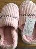 小熊小兔新款秋冬季情侣保暖学生男拖鞋女厚底防滑外穿居家棉拖鞋 小熊小兔棉拖-粉色 36-37 适合35-36 实拍图