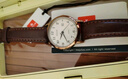 聚利时（Julius）手表女时尚英伦复古日历考试学生防水石英女士手表咖色JA-508LC 实拍图