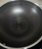 炊大皇炒锅有钛0氟不粘锅316L不锈钢不粘平底炒锅32cm 实拍图
