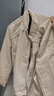男士外套春秋季新款韩版潮流工装立领大码帅气休闲男装夹克上衣 卡其色 常规 XL 建议120-135斤 实拍图
