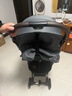 好孩子（gb）小情书D619 0-3岁可坐可躺轻便遛娃车单手折叠婴儿推车 魅影灰 实拍图
