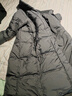 森马（Semir）陈都灵同款羽绒服女90绒长款三防冬宽松连帽外套简约109724113001 实拍图