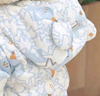 巴拉巴拉童装婴儿连体羽绒服轻薄羽绒服宝宝衣服冬装抱衣爬服男童女童 白蓝色调00318 80cm 实拍图