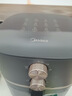 美的（Midea）空气炸锅可视大视窗 家用免翻面经典旋钮 烤箱蒸烤炸一体多功能 实用大容量5.3L 金属腔体KZE538J5 实拍图