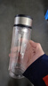【⭐京东物流配送】高硼硅双层玻璃杯大容量泡茶杯水杯子茶水分离 【活动】 350ml 1只 实拍图