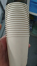 Sodolike尚岛纸杯一次性杯子250ml加厚竹浆本色9盎司咖啡杯水杯100只装 实拍图