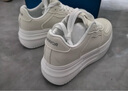 回力女鞋厚底板鞋潮流百搭小白鞋子女休闲运动鞋 1799 白/灰 38 实拍图