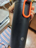 京东京造 保温杯 男士女户外大容量闷茶焖泡水杯子 316不锈钢黑色500ml 实拍图