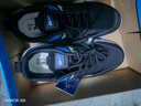 回力(Warrior)鞋子男士运动跑步鞋休闲男鞋 G497C黑/浅绿(皮面款) 41 实拍图