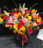 冉子花坊鲜花速递同城配送向日葵混搭抱抱桶玫瑰送女友爱人生日礼物真鲜花 健康幸福 实拍图
