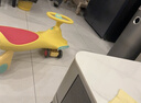 babycare扭扭车防侧翻儿童溜溜车摇摇车宝宝滑行玩具车3-6岁 洛克黄音乐款 实拍图