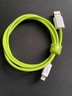 品胜苹果数据线USB to Lightning充电线快充 适用iPhone14Pro/13/12/XR/11/8手机ipad平板车载编织绿 实拍图