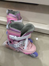 micro迈古联名COSMOID轮滑鞋儿童男女直排溜旱冰硬壳初学 JOY粉色套餐M 实拍图