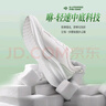 乔丹运动鞋女革面防水跑步鞋减震潮流休闲鞋子皮面软底慢跑鞋妈妈鞋 实拍图