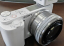 索尼（SONY）【保价11.11】ZV-E10K 新升级标准镜头套装 白色 新套机镜头E PZ 16-50mm F3.5-5.6 OSS II 实拍图