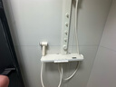 德匠科勒沐浴淋浴花洒全套增压套装恒温加压明装浴室枪灰色智能数显大置物 ks06流星奶油色-冷热版-带腰喷 实拍图