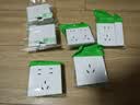 施耐德 七孔插座 86型暗装墙壁电源开关插座面板 桓悦系列  清雅白色 实拍图