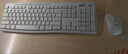 罗技（Logitech）MK295 键鼠套装 无线键鼠套装 办公键鼠套装 轻音键鼠套装 全尺寸 带无线2.4G接收器 白 实拍图
