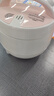 美的（Midea） 微压电饭煲 精铸发热盘大容量简单易控 黑晶内胆家用迷你小电饭锅 1-2-3-5-8人家用商用 3升黑晶内胆MB-WYJ301 （2-6人） 3L 实拍图