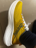 Saucony索康尼驭途17跑鞋男减震透气训练鞋跑步运动鞋子RIDE17 黄灰112 42.5 实拍图