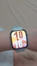 华为HUAWEI WATCH FIT 4 悦动白氟橡胶表带 华为运动智能手表超轻薄大屏潮流运动蓝牙通话睡眠监测fit4 实拍图