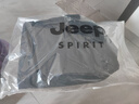 JEEP SPIRIT吉普羽绒服男白鸭绒秋冬季短款休闲外套男士保暖男装 黑色 4XL  实拍图