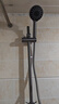 九牧（JOMOO）花洒淋浴套装升降杆小户型分体花洒全套枪灰-35287-126/HBS-1 实拍图
