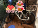 喜德盛（xds）山地自行车黑客350/旭日310 X6铝合金车架21速变速机械碟刹 旭日310象牙白15.5寸 实拍图