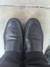 金利来（Goldlion）男鞋一脚蹬豆豆鞋舒适乐福鞋商务休闲皮鞋57101035001A-黑色-44码 实拍图