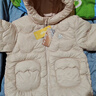 巴拉巴拉童装儿童羽绒服男童女童冬装厚款连帽外套立体造型可爱萌 粉红A61314（白鸭绒） 100 cm（充绒量71g） 实拍图