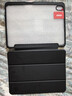 京东京造iPad11 2025保护壳11英寸笔槽透明背板款 iPad 10苹果平板全包保护套2022款10.9防弯防摔支架黑色 实拍图
