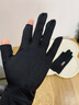 杨饰公子手套男冬季保暖骑行手套触屏防滑骑车摩托车户外防风防寒外卖手套 漏二指黑【春夏薄款】 均码 实拍图