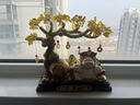 冠珺号新中式发财树招财猫摆件客厅玄关办公室装饰新店开业礼物乔迁礼物 财源广进发财树招财猫【彩盒款】 京东物流 实拍图